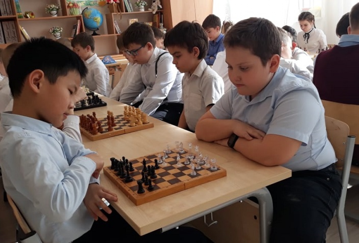 Шахматный турнир в младших классах